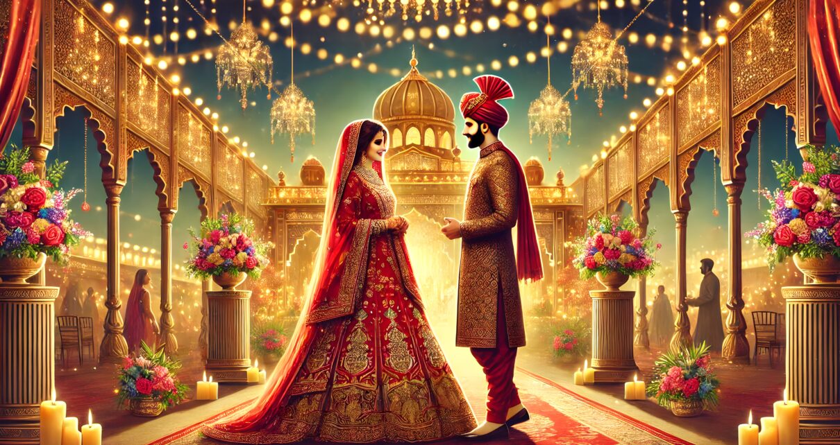 “How To Make Pakistani Bride And Groom Illustration With ChatGPT